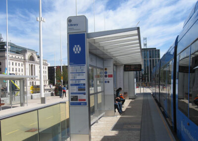 tram & bus shelters